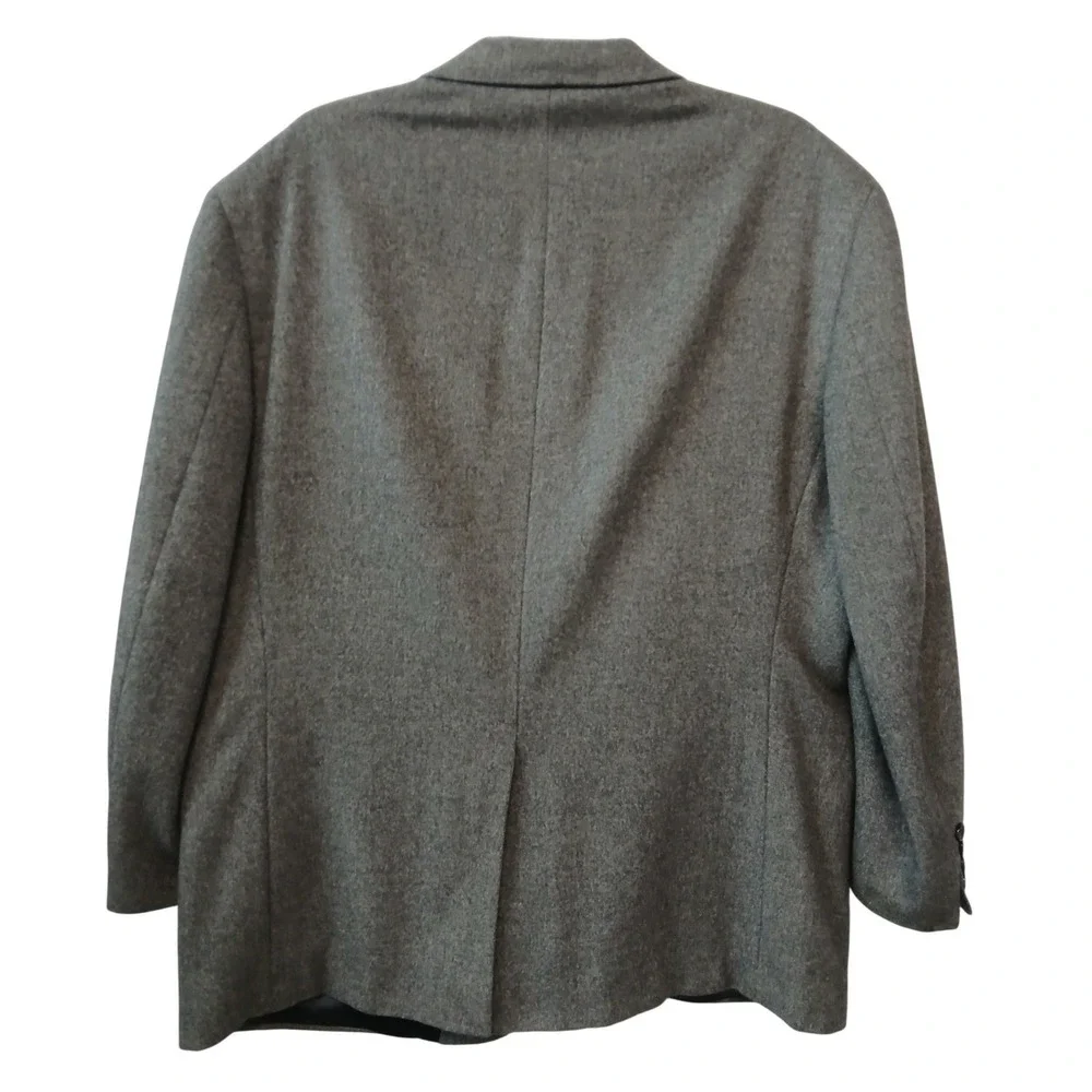 Camel Hair Daniel Gray 2 Button‎ Sport Coat Mens Old Money Quiet Luxury Gray 46R